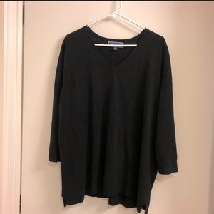 Soft black knit